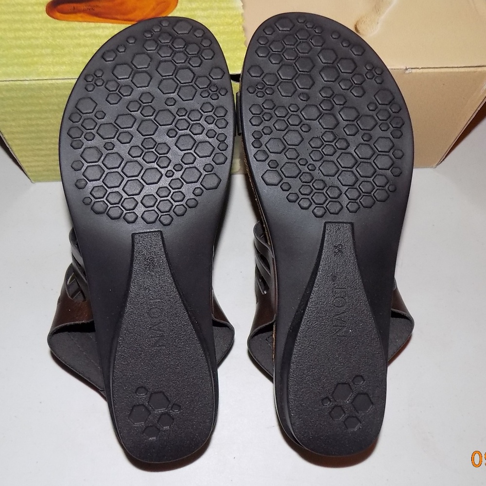 New Naot Mint deep brown/black leather EU36/US6M - Picture 5 of 8